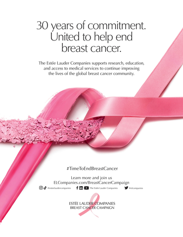 雅詩蘭黛公司發起2022年乳腺癌防治運動（圖片：美國商業資訊） 